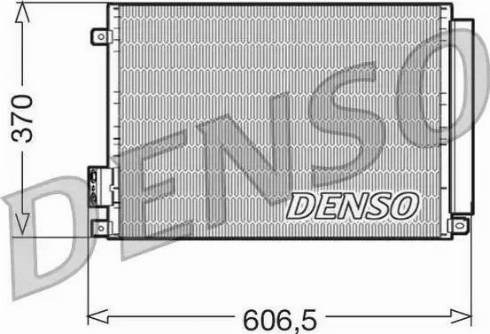 Конденсер кондиціонера DCN09045