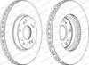 Диск гальмівний передній DDF1775C FERODO