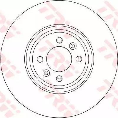Диск гальмівний передній Рено Сценік II