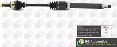 Привід передній правий DS2304R BGA