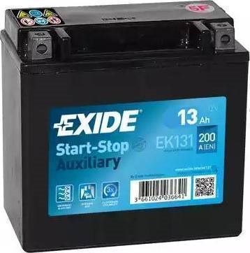 Акумулятор автомобільний ETX14LBS EXIDE
