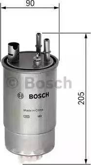 Bosch n2049 fiat фільтр паливний doblo,fiorino,grande punto,idea 1,3/1,9jtd/mjtd 05-. F026402049