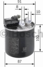 Фільтр палива F026402839 BOSCH