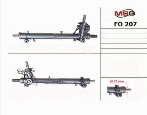 Рульова рейка з гпк нова ford fusion 02-12, ford fiesta 02-09, mazda 2 03-07
