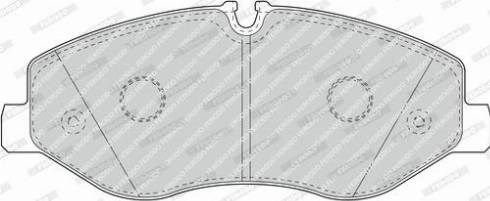 Колодки передні FVR4375 FERODO