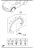 Розширювач передньої арки колеса, правий Mazda CX-5
