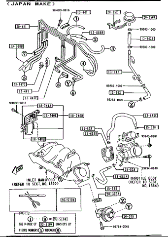 Клапан електропневматичний KL0118741 MAZDA