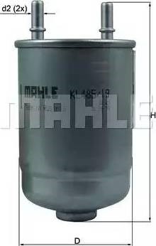 Фільтр паливний KL48519D MAHLE