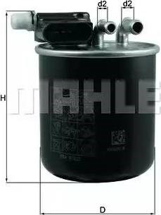 Фільтр палива KL948 MAHLE