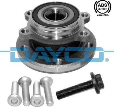 Підшипник в зборі з маточиною передній KWD1001 DAYCO