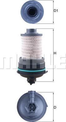 Фільтр палива KX532 MAHLE