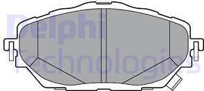 Дискові гальма LP3378 DELPHI