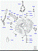 Втулка АКПП до роздавальної коробки LR002746 LAND ROVER