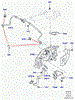 Трубопровід подачі масла в турбіну, (d6,e3,e2,b4) LR038163