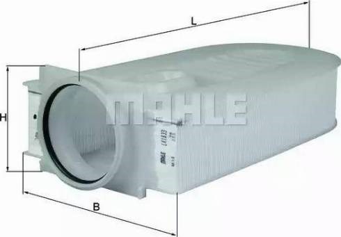 Повітряний фільтр двигуна LX1833 MAHLE