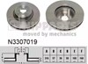 Гальмо дискове переднє N3307019 NIPPARTS