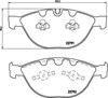 Колодки гальмівні передні, дискові P06047 BREMBO