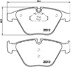 Колодки гальмівні передні, дискові P06054 BREMBO