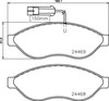 Колодки гальмівні передні, дискові P23144 BREMBO