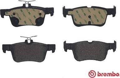 Колодки гальмівні задні, дискові P24175 BREMBO