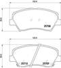 Дискові гальма P30073 BREMBO