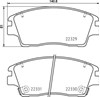 Колодки гальмівні дискові комплект P30096 BREMBO