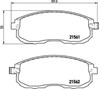 Колодки гальмівні передні, дискові P56065 BREMBO