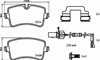 Колодки на гальмо задній дисковий P85150 BREMBO