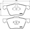 Колодки передні P86022 BREMBO