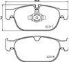 Колодки гальмівні передні, дискові P86027 BREMBO