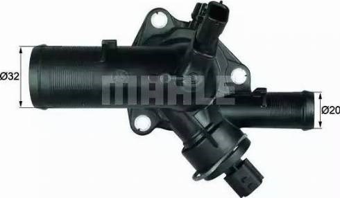Кожух термостата TM39108 MAHLE
