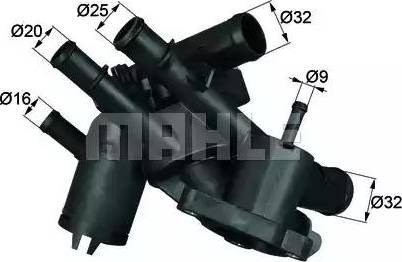 Термостат в зборі TM4109 MAHLE