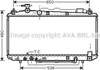 Радіатор водяний TO2301 AVA