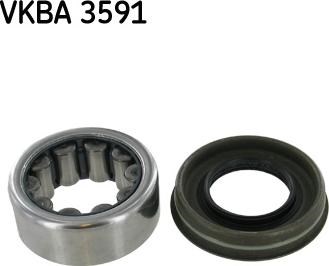 Задній підшипник VKBA3591 SKF