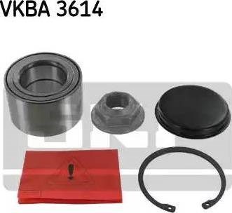 Комплект кулькового підшипника маточини колеса VKBA 3614