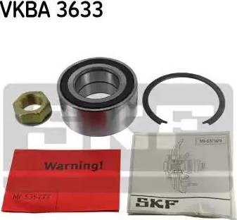 Skf citroen комплект підшипника маточини колеса c8,peugeot 807 VKBA 3633
