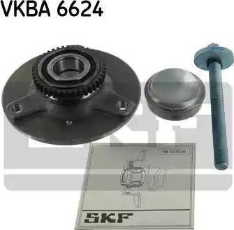 Skf db підшипник передн. маточини smart fortwo 04-, roadster 03- VKBA 6624