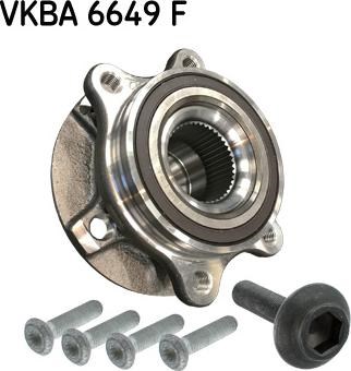 Комплект підшипника маточини колеса VKBA6649F SKF