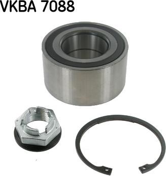 Комплект підшипника маточини колеса VKBA7088 SKF