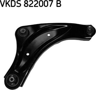 Правий важіль передній нижній підвіски VKDS822007B SKF