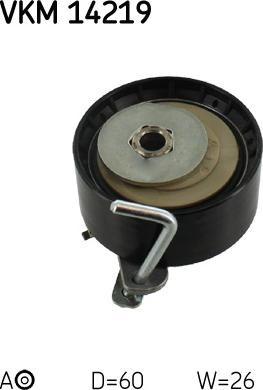 Натягувач ременя ГРМ VKM14219 SKF