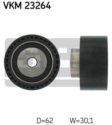 Ролик приводного ременя, паразитний VKM23264 SKF