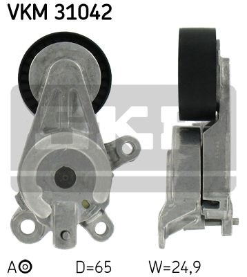 Натягувач приводного ременя VKM31042 SKF