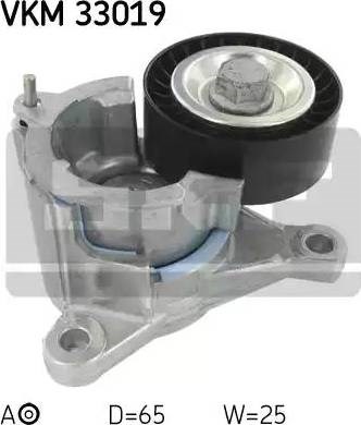 Натяжна планка поліклинового ременя VKM33019 SKF