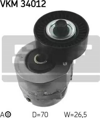 Натягувач приводного ременя VKM34012 SKF