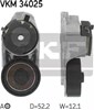 Натяжна планка поліклинового ременя VKM34025 SKF