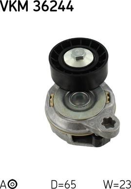 Натягувач приводного ременя VKM36244 SKF