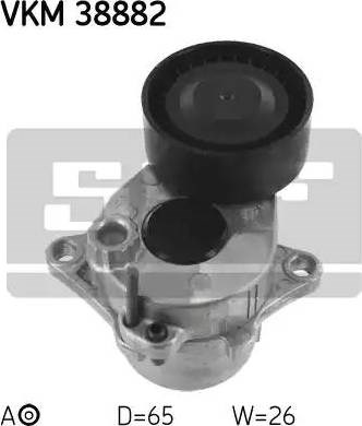Натягувач приводного ременя VKM38882 SKF