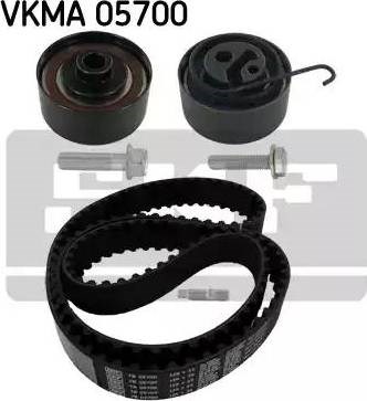 Роликовий модуль натягувача ременя (ролик, ремінь) VKMA 05700