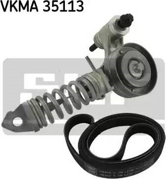 Ремінь приводний, агрегатів, комплект VKMA35113 SKF